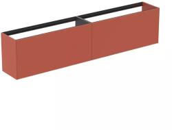 Ideal Standard Dulap baza suspendat Ideal Standard Atelier Conca 2 sertare 240 cm rosu - oranj mat (T4339Y3)