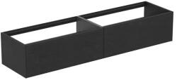 Ideal Standard Dulap baza suspendat Ideal Standard Atelier Conca finisaj stejar inchis 2 sertare 200 cm (T3987Y4)