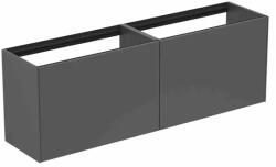 Ideal Standard Dulap baza suspendat Ideal Standard Atelier Conca 2 sertare 160 cm antracit mat (T3996Y2)