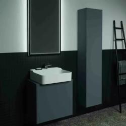 Ideal Standard Dulap baza suspendat Ideal Standard Atelier Conca 1 sertar si blat cu decupaj central 60 cm antracit mat (T3934Y2)