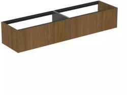 Ideal Standard Dulap baza suspendat Ideal Standard Atelier Conca finisaj nuc inchis 2 sertare 200 cm (T3987Y5)