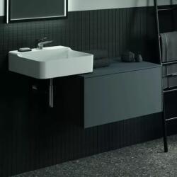 Ideal Standard Dulap baza suspendat Ideal Standard Atelier Conca antracit mat 1 sertar cu blat 80 cm (T4312Y2)