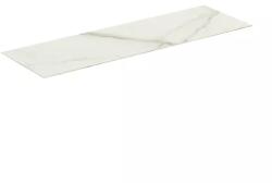 Ideal Standard Blat ceramic pentru lavoar Ideal Standard Atelier Conca 160 cm finisaj alb marmura (T4202DH)