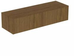Ideal Standard Dulap baza suspendat Ideal Standard Atelier Conca finisaj nuc inchis 2 sertare cu blat 160 cm (T4315Y5)