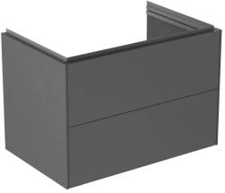 Ideal Standard Dulap baza suspendat Ideal Standard Atelier Conca 2 sertare antracit mat 80 cm (T4574Y2)