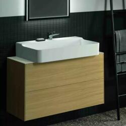 Ideal Standard Dulap baza suspendat Ideal Standard Atelier Conca 2 sertare 100 cm finisaj stejar deschis (T4353Y6)