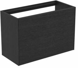 Ideal Standard Dulap baza suspendat Ideal Standard Atelier Conca 1 sertar 80 cm finisaj stejar inchis (T3994Y4)