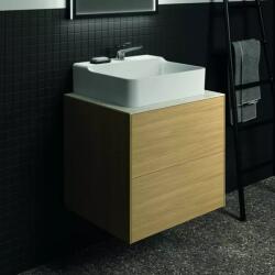Ideal Standard Dulap baza suspendat Ideal Standard Atelier Conca finisaj stejar deschis 2 sertare 60 cm (T4355Y6)