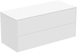Ideal Standard Dulap baza suspendat Ideal Standard Atelier Conca alb mat 2 sertare cu blat 120 cm (T4324Y1)