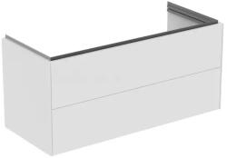 Ideal Standard Dulap baza suspendat Ideal Standard Atelier Conca 2 sertare alb mat 120 cm (T4576Y1)