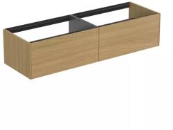 Ideal Standard Dulap baza suspendat Ideal Standard Atelier Conca finisaj stejar deschis 2 sertare 160 cm (T3984Y6)