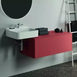 Ideal Standard Dulap baza suspendat Ideal Standard Atelier Conca rosu - oranj mat 1 sertar cu blat 100 cm (T4313Y3)