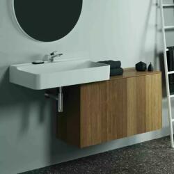 Ideal Standard Dulap baza suspendat Ideal Standard Atelier Conca 1 sertar cu blat 100 cm finisaj nuc inchis (T4319Y5)