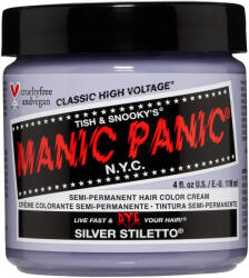 Manic Panic Vopsea păr, Manic Panic, High Voltage, Silver Stiletto, 118 ml