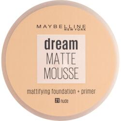 Maybelline New York Fond de ten, Maybelline, Dream Matte Mousse, nuanța Nude 021, 18 ml