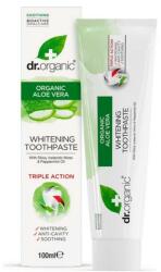 Camelion Pastă de dinți Dr Organic Aloe Vera, albire, fără parabeni, 100 ml