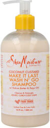 Rider Șampon, Shea Moisture Coconut Custard, extract de cocos, 384 ml