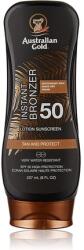 Australian Gold Loțiune protecție solară, Australian Gold, SPF 50, bronzer instant, 237 ml