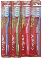 Colgate Periuță de dinți manuală, Colgate, Double Action, medium, 18cm