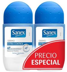 Sanex Deodorant roll-on, Sanex, Dermo Extra Control 48h, 2x50 ml