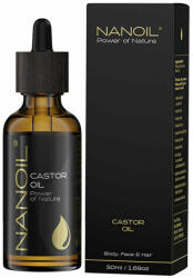 Nanoil Ulei regenerant, Nanoil Castor Oil, 50 ml