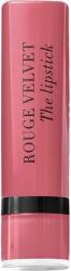 Bourjois Ruj mat, Bourjois Rouge Velvet, Flaming Rose 02