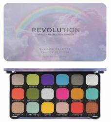 Revolution Beauty Paletă farduri ochi, Revolution, Rainbow, 18 nuanțe vibrante