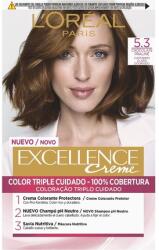 L'Oréal Vopsea de păr, L' Oreal Paris, Excellence Creme, Șaten Deschis Auriu, 192 ml