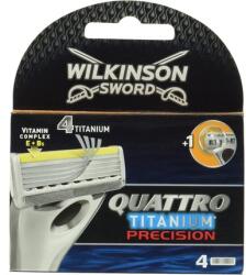 Wilkinson Sword Lame de ras, Wilkinson Sword, Quattro Titanium Precision, 4 lame, titan