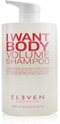 Baxter of California Șampon Volum, Eleven Australia, I Want Body, 1000 ml