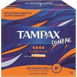 Tampax Tampoane Tampax Compak Super Plus, alb, design compact