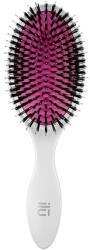 Tb Tools For Beauty Perie de păr ovală, TB Tools, ILU Easy Detangling, alb/roz