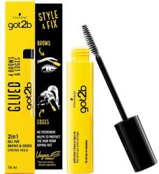 Got2B Gel pentru sprâncene și margini, Schwarzkopf got2b, 2 în 1, 16 ml