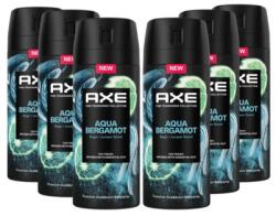 Axelent Deodorant spray, AXE, Aqua Bergamot, fără săruri, 150 ml
