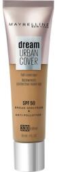 Maybelline New York Fond de ten, Maybelline Dream Urban Cover, SPF 50, Toffee, 30 ml