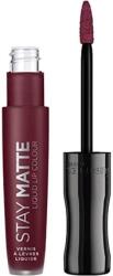 Rimmel Lip-gloss, Rimmel London Stay Glossy, Bordeaux, 6 ml