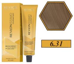 Revlon Vopsea de păr, Revlon, Revlonissimo Colorsmetique, șaten deschis cu reflexe aurii, 60 ml