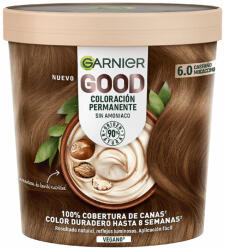 Garnier Vopsea permanentă, Garnier, Mocaccino Brown Nr. 6.0, acoperire uniformă