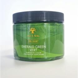 As I Am Vopsea temporară păr, As I Am, Curl Color, verde smarald, 6 oz