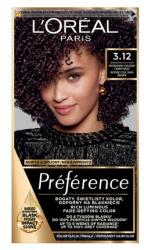 L'Oréal Vopsea de păr, L' Oréal Paris, Recital Preference 3.12, Maro închis rece intens