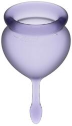 Satisfyer Cupa Menstruală, Satisfyer, Feel Good, Mov, Set 15 + 20 ml