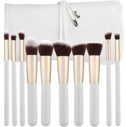Tb Tools For Beauty Set pensule machiaj, T4B MIMO, 10 bucăți, etui elegant