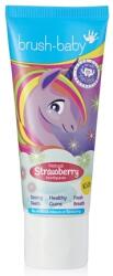 Brush-Baby Pastă de dinți copii, Brush-Baby, Unicorn, căpșuni, 50 ml