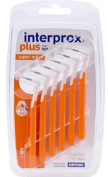 Interprox Periuță interdentară, Interprox, Super Micro Plus, 0.5mm, portocalie, set 6