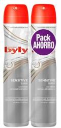 Byly Spray deodorant, Byly Sensitive, 200 ml, fără alcool