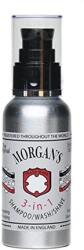 Morgan's Pomade Șampon 3-în-1, Morgan' s, 100 ml, pentru păr și ras