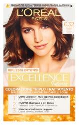 L'Oréal Vopsea de păr, L' Oréal Paris, Excellence CR. 6.32 Dark Golden Pearl