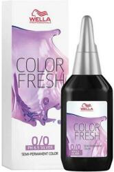 Glitterie Vopsea permanentă, Wella Color Fresh 0/89 Silver, 75 ml
