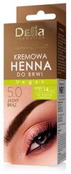 Delia Cosmetics Vopsea sprâncene, Delia, Cream Henna, light brown, 15 ml
