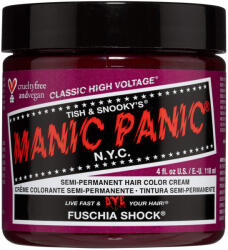 Steradent Vopsea de păr semi-permanentă, Manic Panic, Fuschia Shock, 118 ml